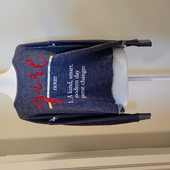 Justice~ Womans Sweatshirt Size 18/20 - Picture 2 of 7